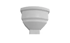 Cubo de lluvia curvo