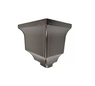 Cubo curvo para recoger agua de lluvia