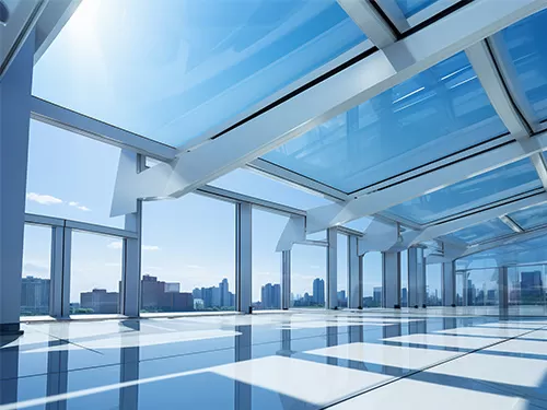 Iluminación de edificios de oficinas