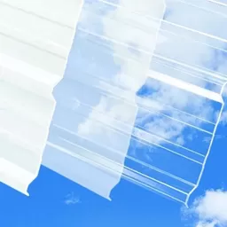 Láminas de policarbonato transparente para techos