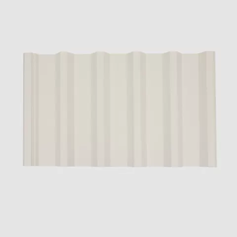 Tejas sintéticas huecas de PVC