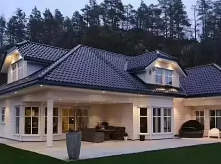 Las ventajas de moneda tejas de resina sintética ASA