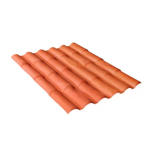 Tejas sintéticas románicas de PVC para tejados