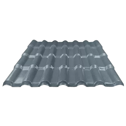 Láminas de techo de PVC de color gris claro